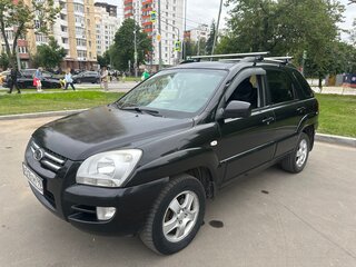 2007 Kia Sportage II, чёрный, 460000 рублей, вид 1
