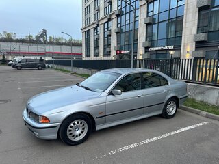 1997 BMW 5 серии 520i IV (E39), серебристый, 1500000 рублей, вид 5