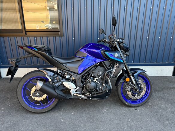 2024 Yamaha MT-03, синий, 510000 рублей