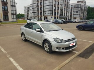 2013 Volkswagen Polo V, серебристый, 750000 рублей, вид 3