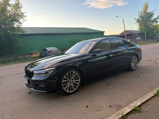 2016 BMW 7 серии Long 740Ld xDrive VI (G11/G12), чёрный, 3350000 рублей, вид 2