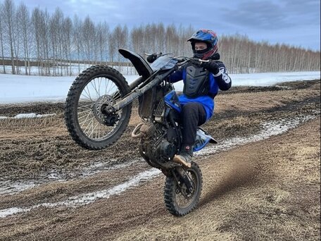 2024 Avantis Pitbike 15, синий, 70000 рублей, вид 2