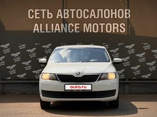 2019 Skoda Rapid I Рестайлинг, белый, 770000 рублей, вид 2