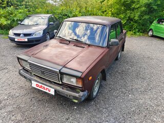 2008 Lada (ВАЗ) 2107, пурпурный, 75000 рублей, вид 3
