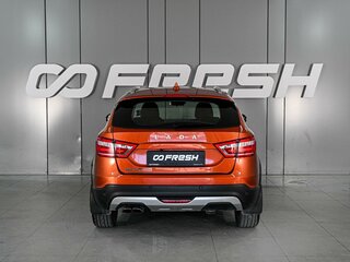 2020 Lada (ВАЗ) Vesta SW Cross I, оранжевый, 1229000 рублей, вид 4