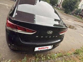 2018 Hyundai Sonata VII (LF) Рестайлинг, чёрный, 1750000 рублей, вид 4