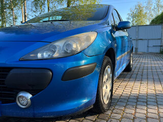 2007 Peugeot 307 I Рестайлинг, синий, 300000 рублей, вид 2
