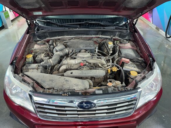 2008 Subaru Forester III, красный, 920000 рублей - вид 9