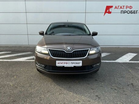 2017 Skoda Rapid I, коричневый, 1200000 рублей, вид 2