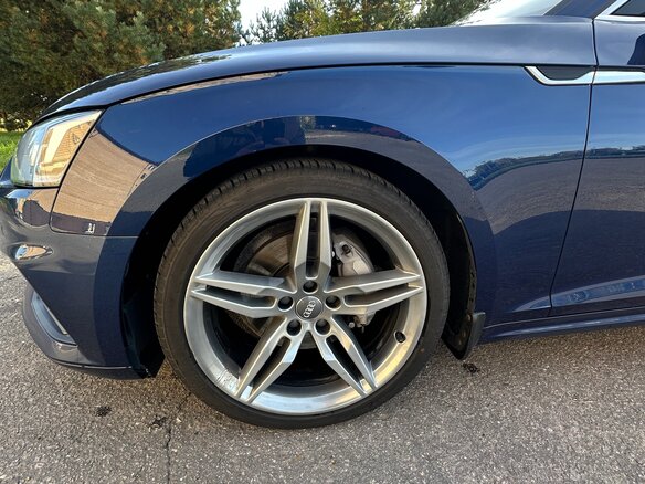 2018 Audi A5 II (F5), синий, 2900000 рублей - вид 10