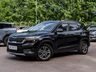 2021 Kia Seltos I, чёрный, 2018000 рублей, вид 1