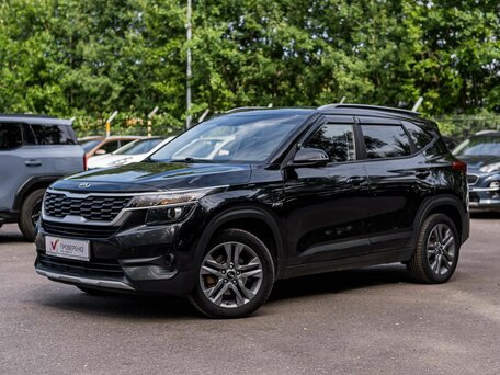 2021 Kia Seltos I, чёрный, 1990000 рублей, вид 1