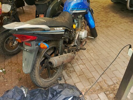 2010 Motoland NX140, синий, 65000 рублей, вид 5