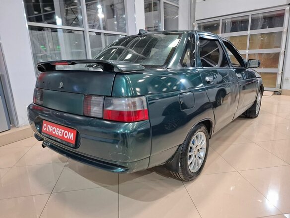 2002 Lada (ВАЗ) 2110, зелёный, 89000 рублей - вид 5
