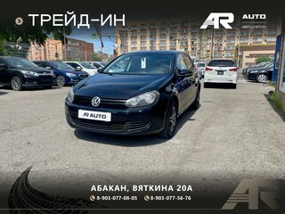 2009 Volkswagen Golf VI, чёрный, 599000 рублей, вид 4