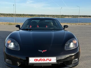 2005 Chevrolet Corvette C6, чёрный, 6900000 рублей, вид 3