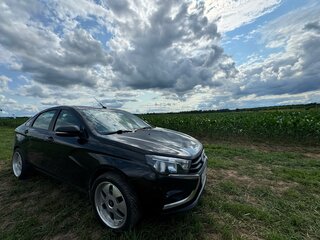 2018 Lada (ВАЗ) Vesta I, чёрный, 800000 рублей, вид 1