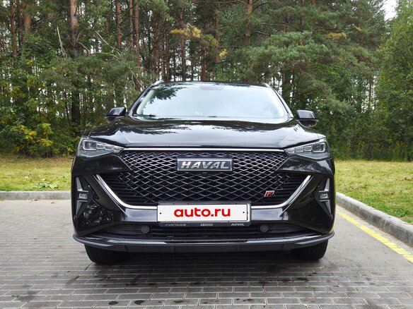 2022 Haval F7x I Рестайлинг, чёрный - вид 2