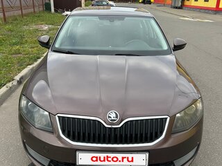 2014 Skoda Octavia III (A7), коричневый, 1370000 рублей, вид 1