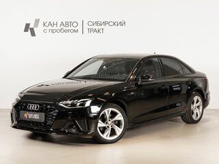 2020 Audi A4 40 TFSI V (B9) Рестайлинг, чёрный, 3050000 рублей, вид 1