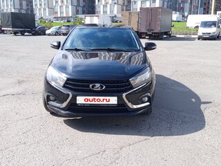 2019 Lada (ВАЗ) Vesta I, чёрный, 850000 рублей, вид 2