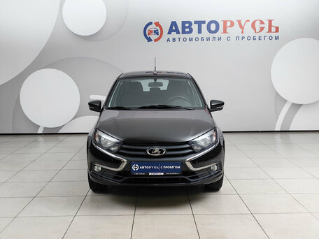2021 Lada (ВАЗ) Granta I Рестайлинг, чёрный, 898000 рублей, вид 3