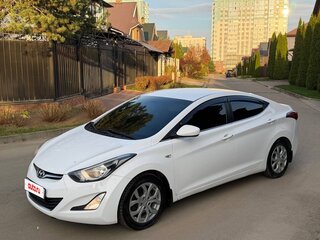 2014 Hyundai Elantra V (MD), белый, 935000 рублей, вид 4