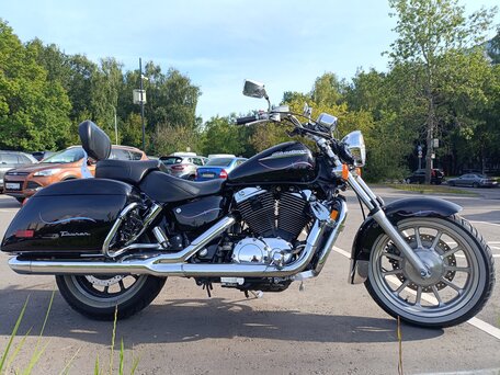 2000 Honda VT 1100, чёрный, 630000 рублей, вид 2