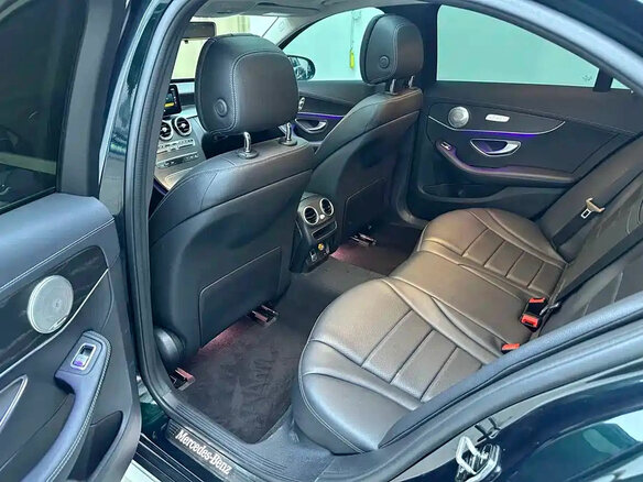 2021 Mercedes-Benz C-Класс 200 L IV (W205) Рестайлинг, чёрный - вид 9