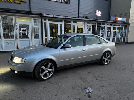 2002 Audi A6 II (C5) Рестайлинг, серебристый, 410000 рублей, вид 3