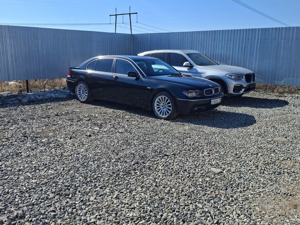 2004 BMW 7 серии 760i IV (E65/E66), чёрный, 750000 рублей - вид 4