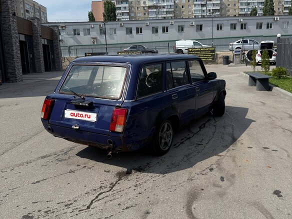 1999 Lada (ВАЗ) 2104 21047, синий, 195000 рублей - вид 7