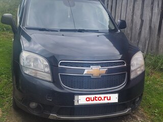 2012 Chevrolet Orlando I, чёрный, 890000 рублей, вид 1