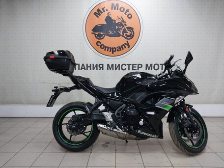 2019 Kawasaki Ninja 650, чёрный, 749000 рублей, вид 1