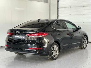 2017 Hyundai Elantra VI (AD), чёрный, 1549000 рублей, вид 4
