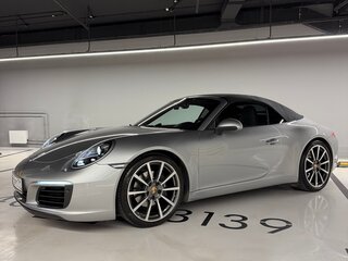 2016 Porsche 911 Carrera VII (991) Рестайлинг, серебристый, 7990000 рублей, вид 3