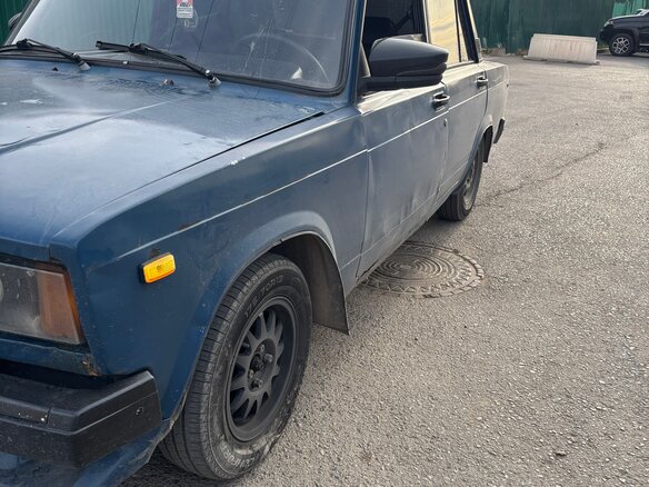 2003 Lada (ВАЗ) 2107, синий, 69999 рублей - вид 4