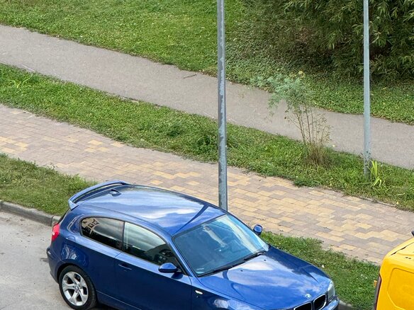 2008 BMW 1 серии 118i I (E81/E82/E87/E88) Рестайлинг, синий, 1200000 рублей - вид 5