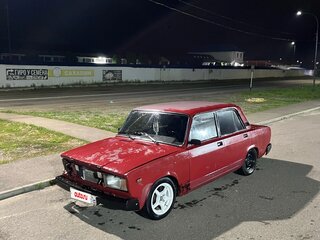 2003 Lada (ВАЗ) 2107, пурпурный, 55000 рублей, вид 1