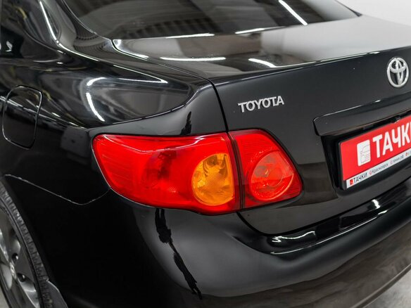 2008 Toyota Corolla AMT X (E140, E150), чёрный, 910000 рублей - вид 20