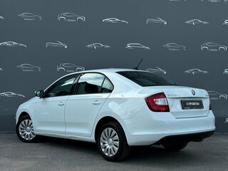 2018 Skoda Rapid I Рестайлинг, белый, 1228400 рублей, вид 4