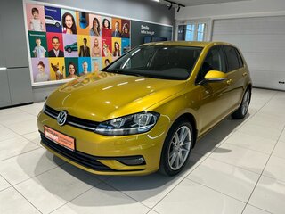 2018 Volkswagen Golf VII Рестайлинг, жёлтый, 1599000 рублей, вид 1