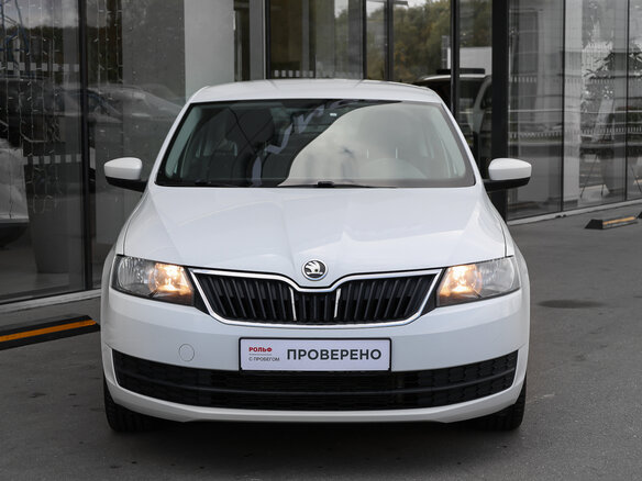 2014 Skoda Rapid I, белый, 898000 рублей - вид 1