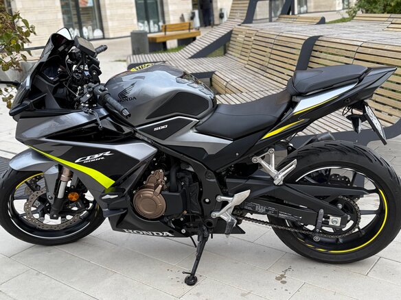 2021 Honda CBR 500 R, серый, 640000 рублей - вид 3
