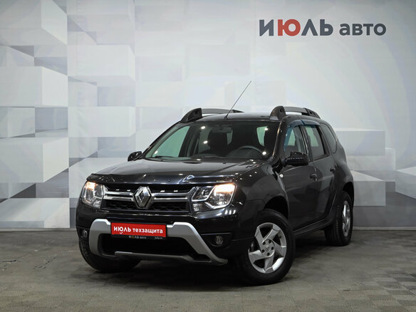 2017 Renault Duster I Рестайлинг, чёрный, 1420000 рублей