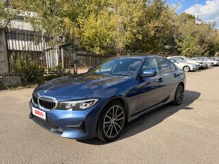2021 BMW 3 серии 318i VII (G2x), синий, 4200000 рублей, вид 1