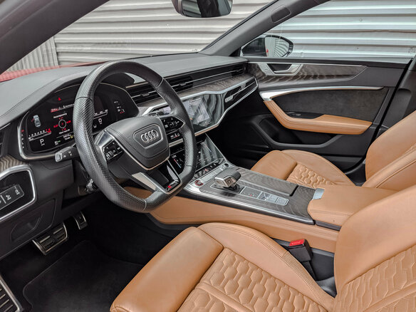 2021 Audi RS 7 II (4K), красный, 14650000 рублей - вид 15