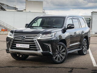2017 Lexus LX 570 III Рестайлинг 2, чёрный, 6028000 рублей, вид 1