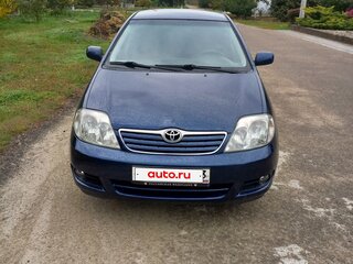 2004 Toyota Corolla IX (E120, E130) Рестайлинг, синий, 660000 рублей, вид 2