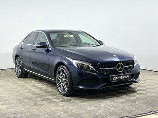 2015 Mercedes-Benz C-Класс 200 IV (W205), синий, 2184900 рублей, вид 1